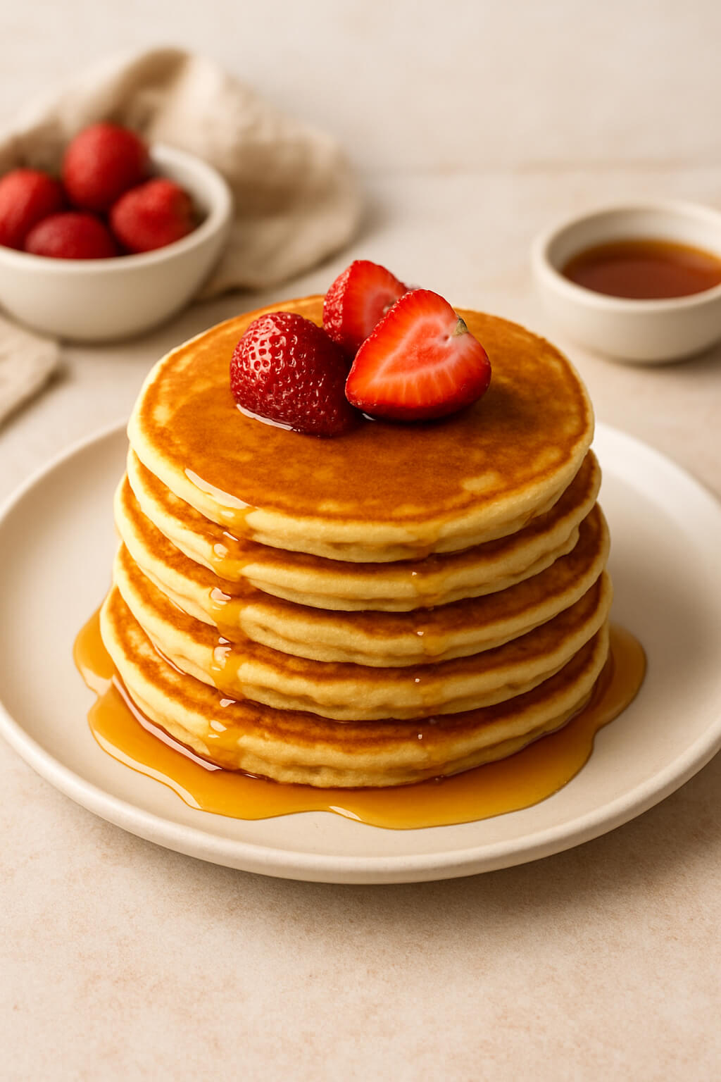 Crêpes à déjeuner
