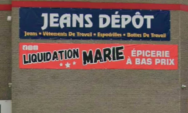 Liquidation Marie - Repentigny