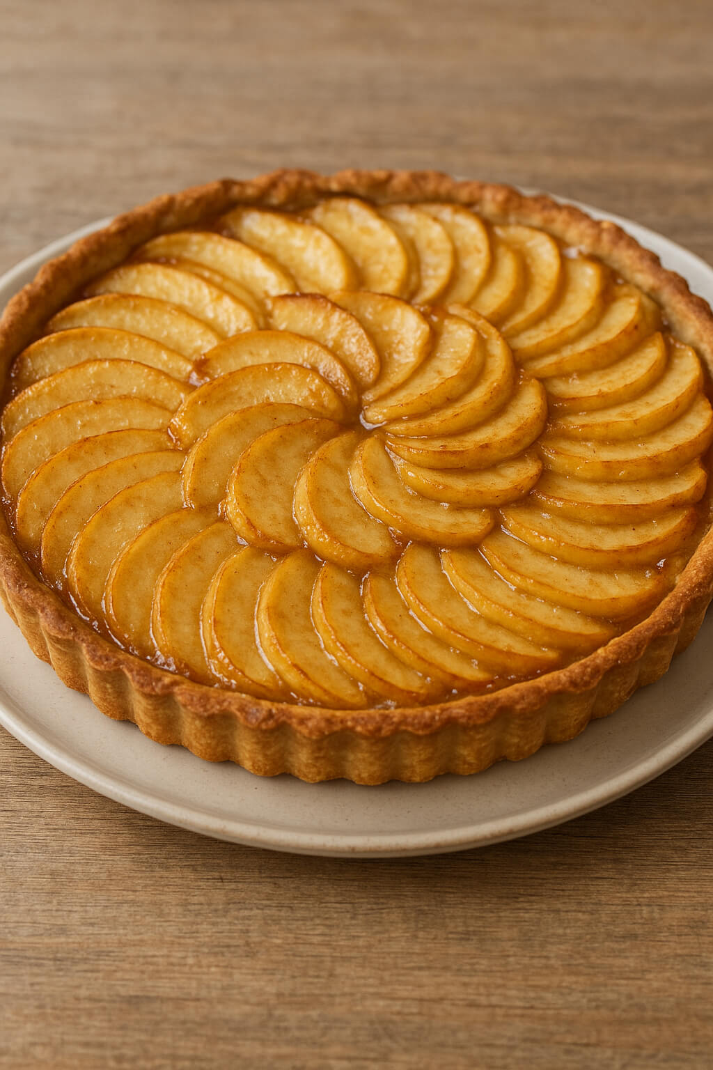 Tarte aux pommes maison