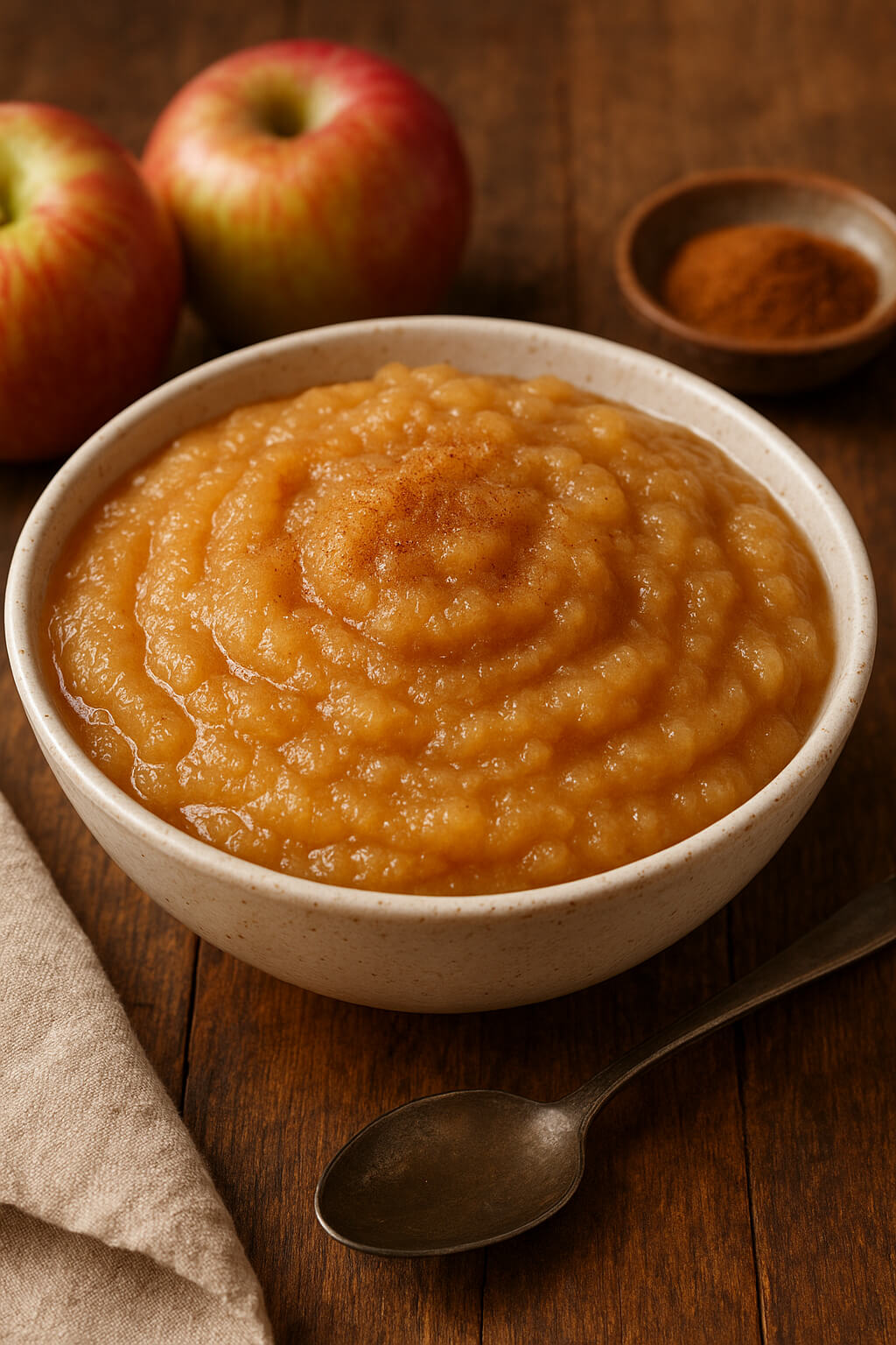 Compote de pommes maison